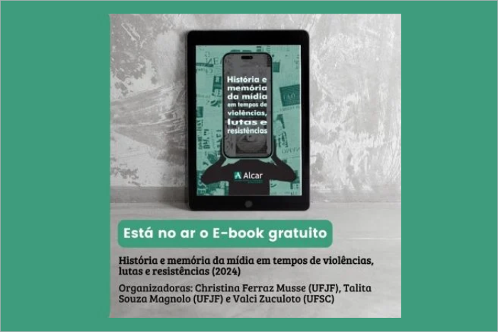 Você está visualizando atualmente E-book “História e memória da mídia em tempos de violências, lutas e resistências”, da ALCAR, está disponível 