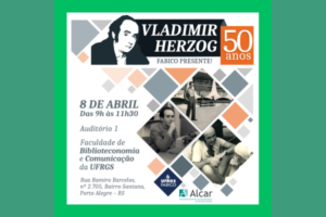 Leia mais sobre o artigo Tributo a Vladimir Herzog na Fabico/ UFRGS: placa em homenagem ao jornalista, arrancada na ditadura, é recolocada por estudantes