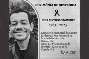 Leia mais sobre o artigo Cerimônia de despedida do querido Igor Sacramento